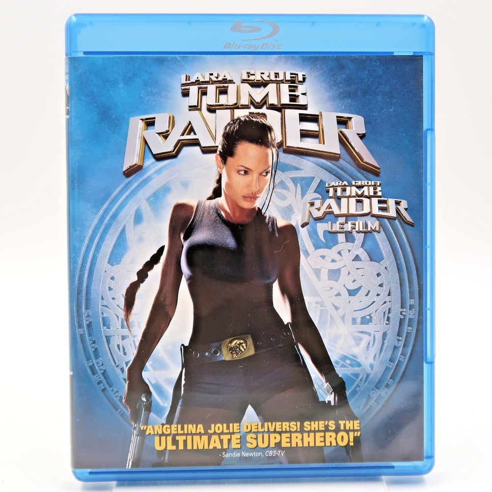 Lara Croft Tomb Raider Blu-ray 2001 Angelina Jolie Daniel Craig Action Movie